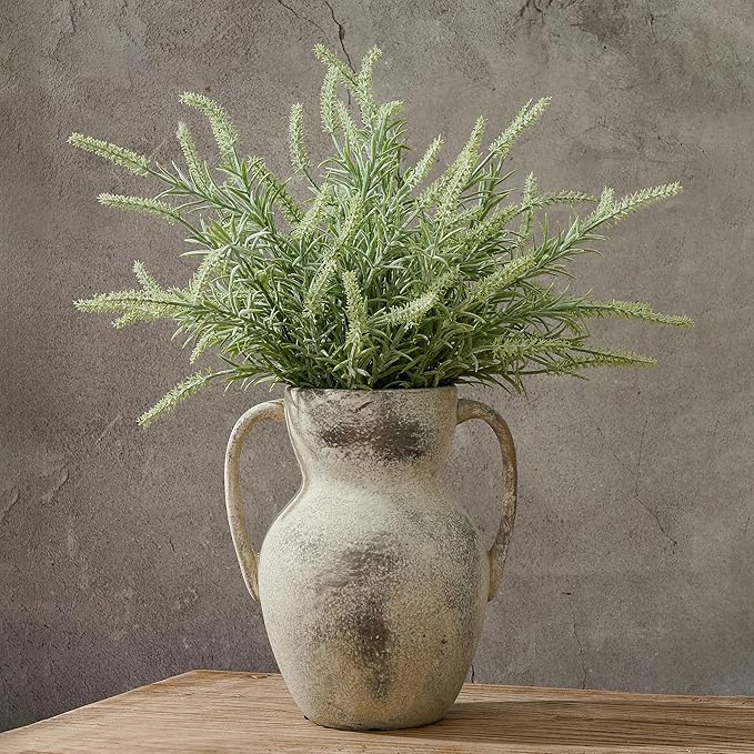 Emotionally Grounded Vase, Vaseking Large Ceramic Rustic Vase by Vaseking