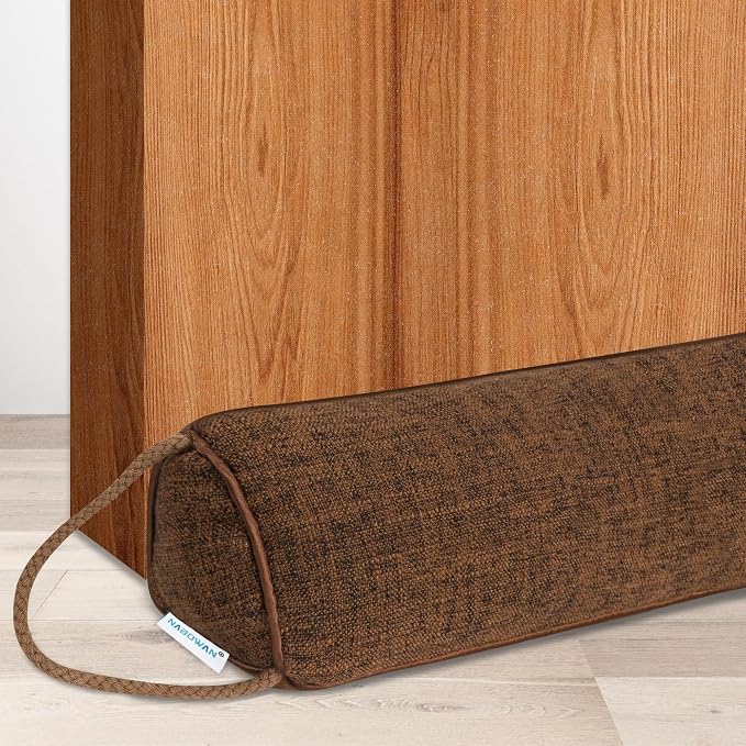 NABOWAN 38" Weighted Under Door Draft Stopper -Triangular Door Draft Blocker by NABOWAN