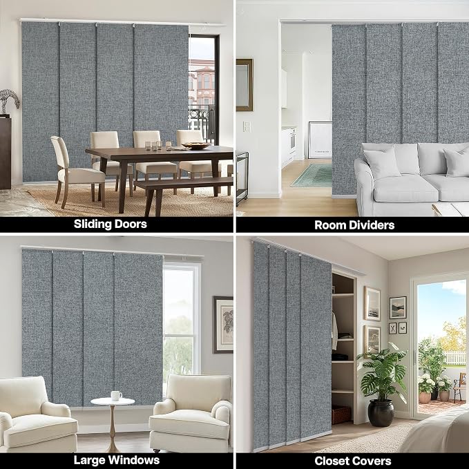 4-Panel Replacement Fabric, Room Darkening - Image 6