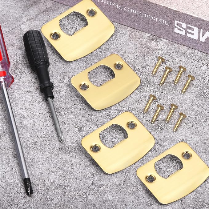 Door Strike Plate 2-1/4"x 1-3/4" - Image 4