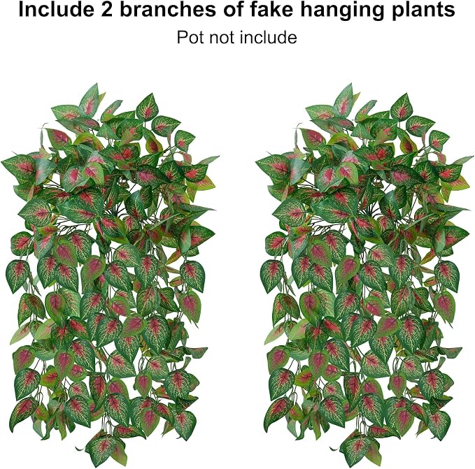 Fake Plants Artificial Hanging Plants - Image 5