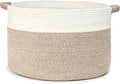 XLarge Blanket Basket for Living Room, Woven Rope Storage Basket | 22"D x 14"H by KODOMOORE