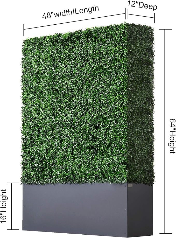 Artificial Boxwood Hedge Wall - Image 2