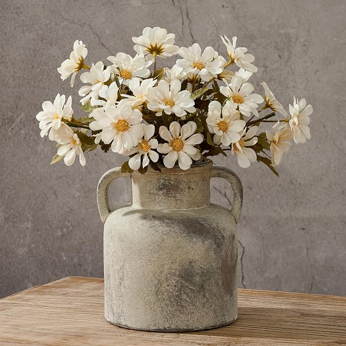 Emotionally Grounded Vase, Vaseking Ceramic Rustic Vase by Vaseking