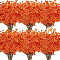 24 Pcs Artificial Fall Flowers Fake Mums by OuddyDecor