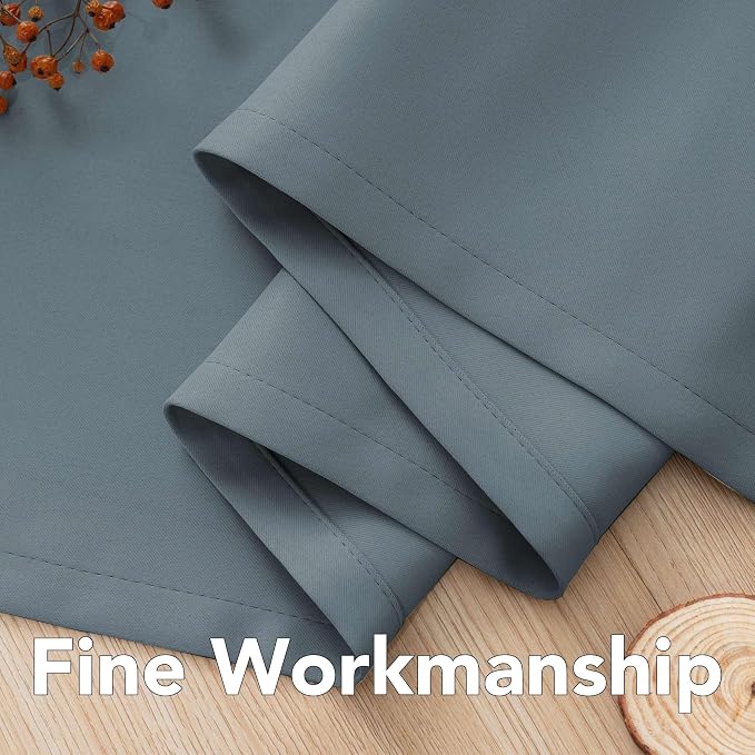 H.VERSAILTEX Soft and Smooth Blackout Window Curtain Panel, 8 Grommets Drapes - Image 6