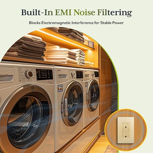 TG GFCI Outlet 20 Amp, Electrical Tamper-Resistant Receptacle, Self-Test | - Image 4