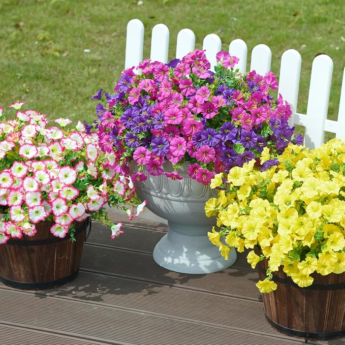 Artificial Faux Outdoor Flowers Plants - Image 8