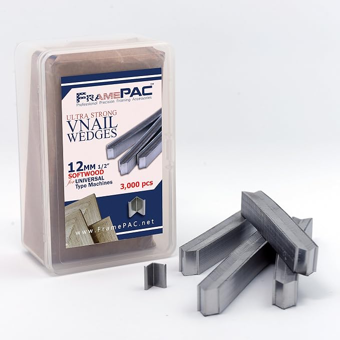 V Nails for Picture Frames Softwood Universal 12mm - - Image 2