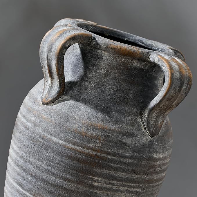 Emotionally Grounded Vase, Vaseking Large Ceramic Rustic Vase - Image 9