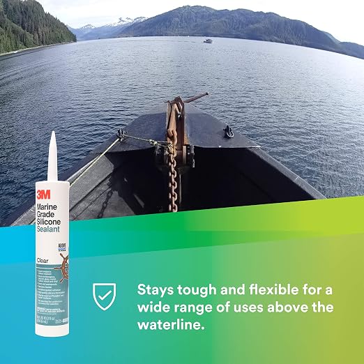 3M Marine Grade Silicone Sealant, 304 mL Cartridge | - Image 3
