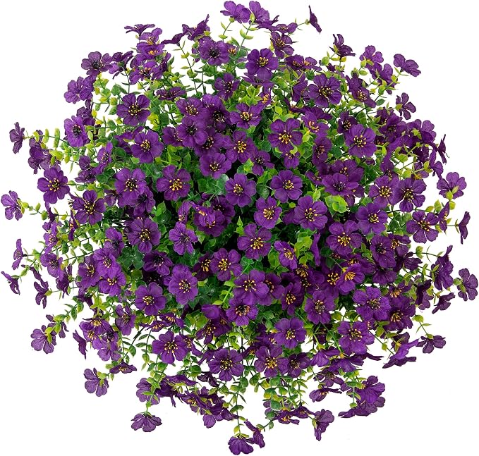 Artificial Fake Hanging Plants Flowers - Image 5