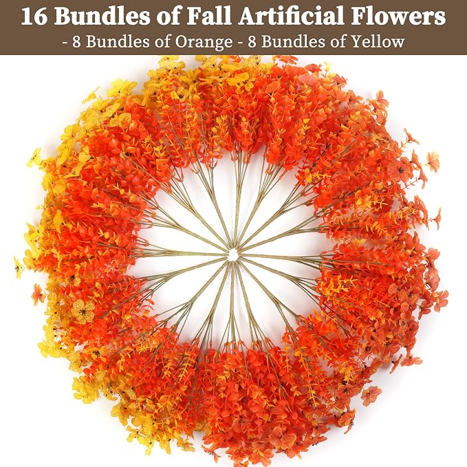 ColoPlay 16 Bundles Artificial Mums - Image 2