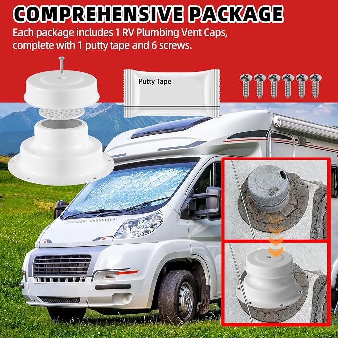 Aluminum RV Roof Vent Cover Kit - Image 6
