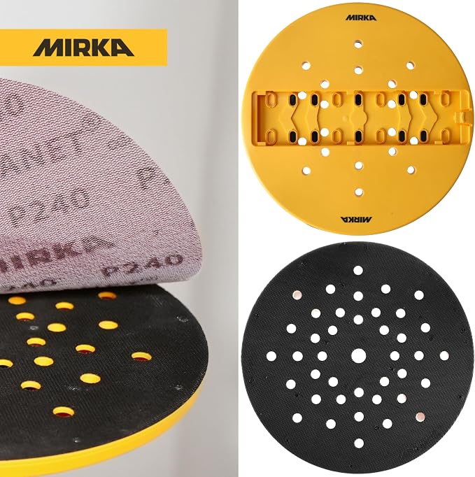 Mirka DecoSander 9" Sanding Pad – Round Replacement Backing Plate - Image 3