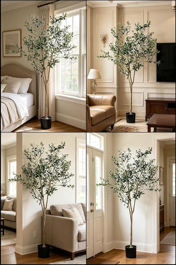 6FT Artificial Olive Tree Indoor - Image 2