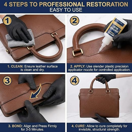 Leather Glue 100g, Fast-Setting Leather Repair Adhesive - Image 7