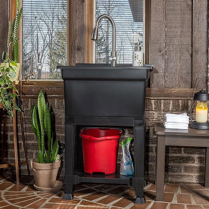 UTILITYSINKS Utility Sink Black - Image 6