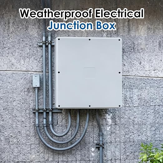 12" x 12" x 6" PVC Plastic Junction Box - Image 8