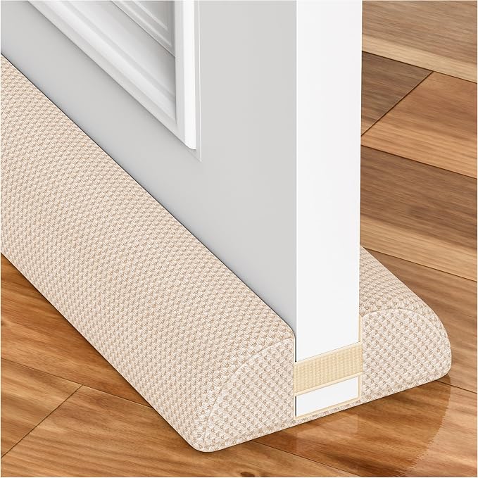 HADOR 30 Inch Door Draft Stopper, Fits 24-30" Doors, 0.5-1.7" Gaps, Blocks by HADOR