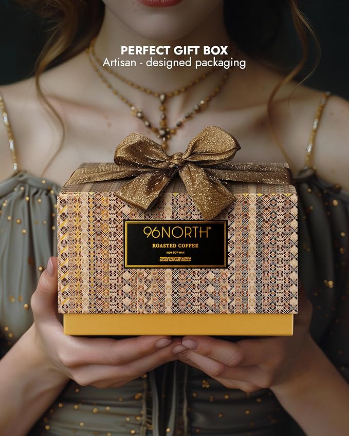 Luxury Coffee Soy Candle | Large 3 Wick Jar Candle | Up to 40 Hours Burning - Image 6