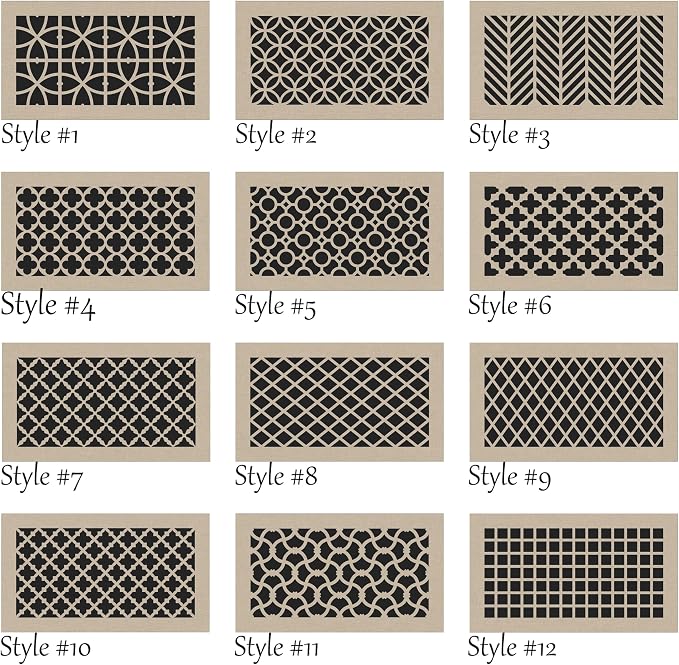 Vent Cover for walls and ceiling Custom Size Fan cover Wall Register Ceiling - Image 4