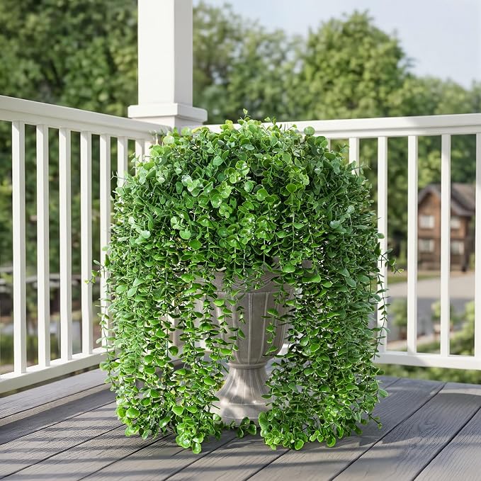 Faux Outdoor Plants Fake Hanging Plants - Image 4