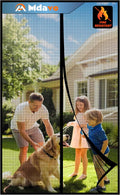 Magnetic Screen Door, Door Screen Magnetic Closure-Keeps Bugs Out Let Breeze in by Welcometobuy
