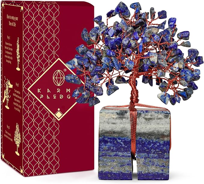 Chakra Tree of Life for Unique Gifts for Mom, Home and Office Decor, Handmade by KARMAPLEDGE