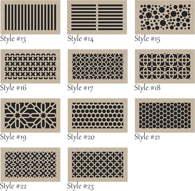 Vent Cover for walls and ceiling Custom Size Fan cover Wall Register Ceiling - Image 5