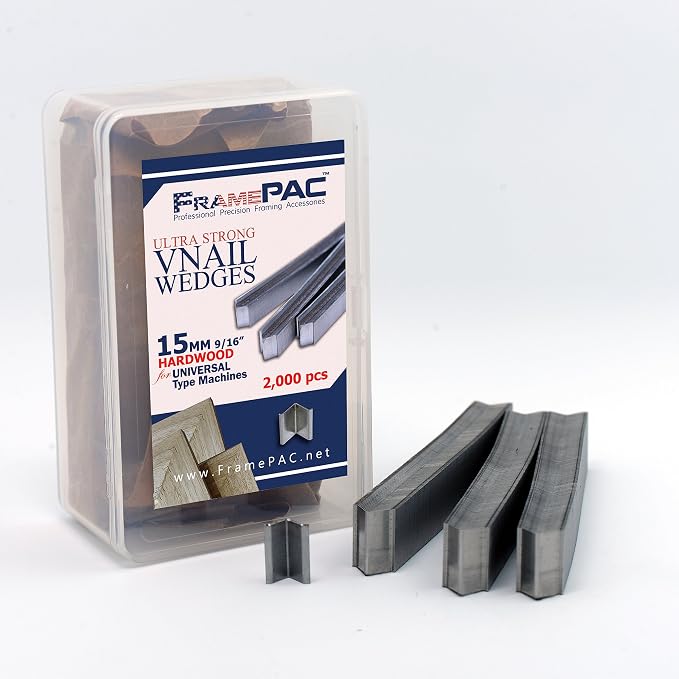 V Nails for Hardwood Picture Frames - 15mm - - Universal - Ultra Strong Vnail - Image 2