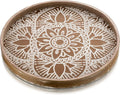 Hanobe Round Boho Decorative Tray by Hanobe