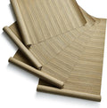 Replacement Fabric Panels for Sliding Glass Door, Fabric Only, Natural Woven by PieceNat