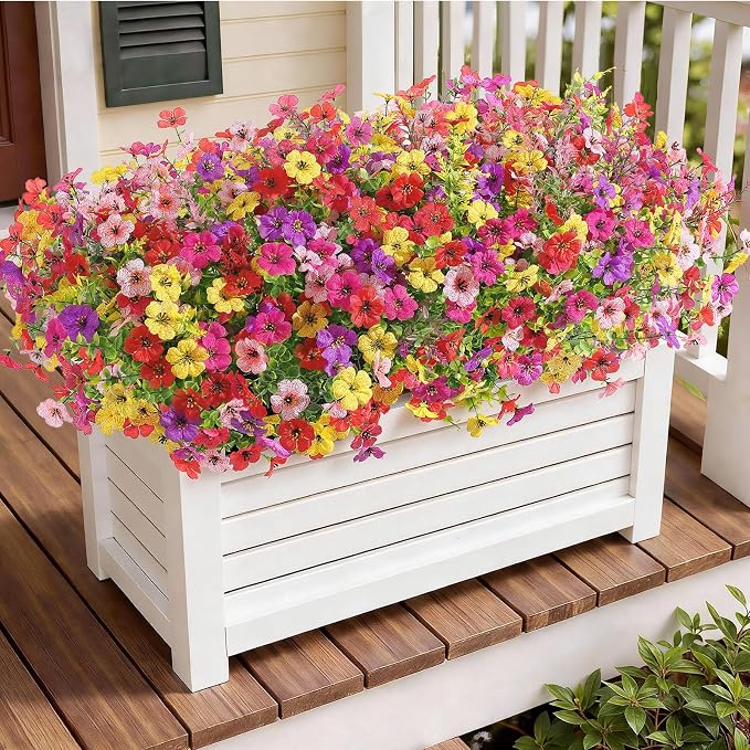 SHareconn 48 Bundles Artificial Flowers - Image 9