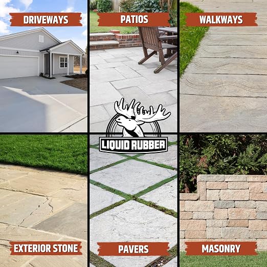 Liquid Rubber Concrete Driveway Kit - Image 3