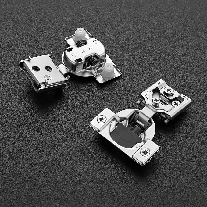 Soft Close Hinges for Kitchen Cabinet Hinges, 3/4 Inch Overlay, 10 Pack | 5 - Image 8