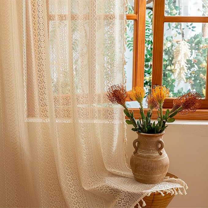 Sutuo Home Boho Curtains 2 Panels by SutuoHome
