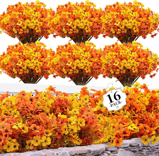 ColoPlay 16 Bundles Artificial Mums by ColoPlay