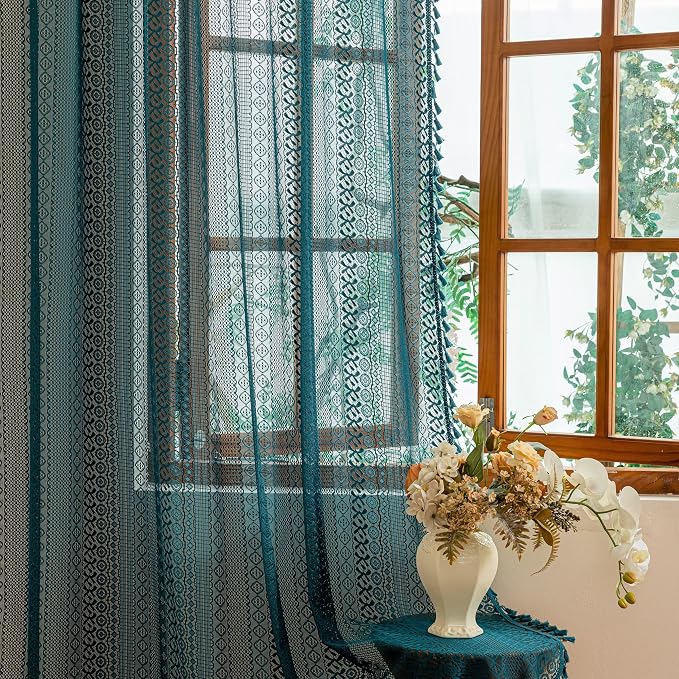 Sutuo Home Boho Curtains 2 Panels by SutuoHome