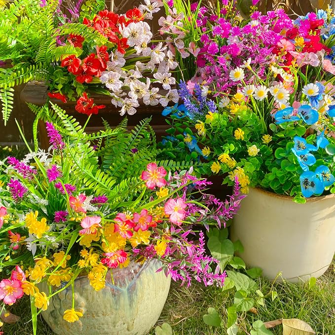 26 Bundles 13 Style Artificial Flowers - Image 2