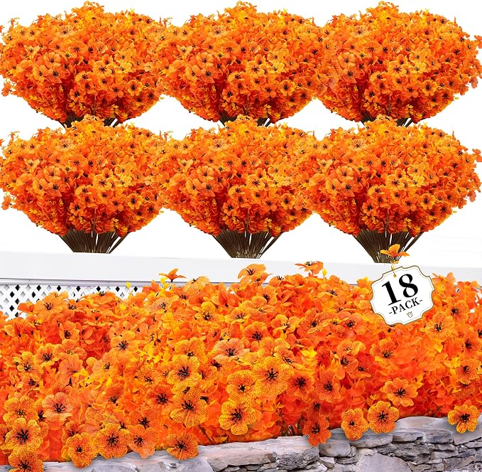 ColoPlay 18 Bundles Artificial Mums by ColoPlay
