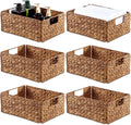 Bluewest Woven Water Hyacinth Storage Baskets by BLUEWEST