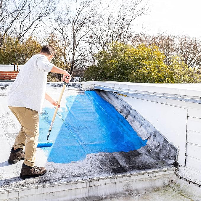 Ames Blue Max Liquid Rubber Waterproofer, 1 Gallon, floors & more. - Image 5