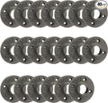 1" Heavy Duty Floor Flange, Home TZH 20 Pack Malleable iron Pipe Flange by HomeTZH
